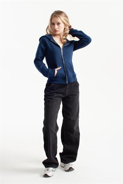 Antrasit Arkası Kadife Loose Fit Jean