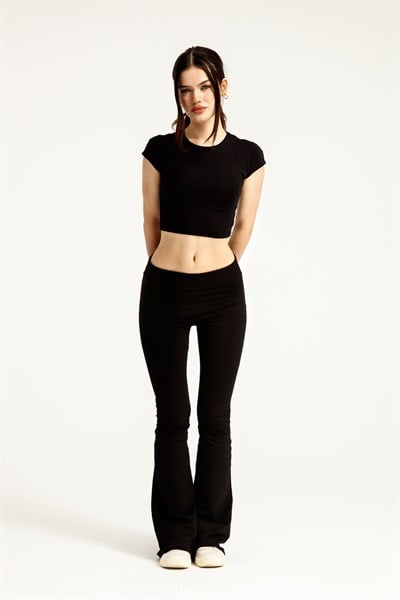 Yazlık Flare Fit Premium Eşofman Altı