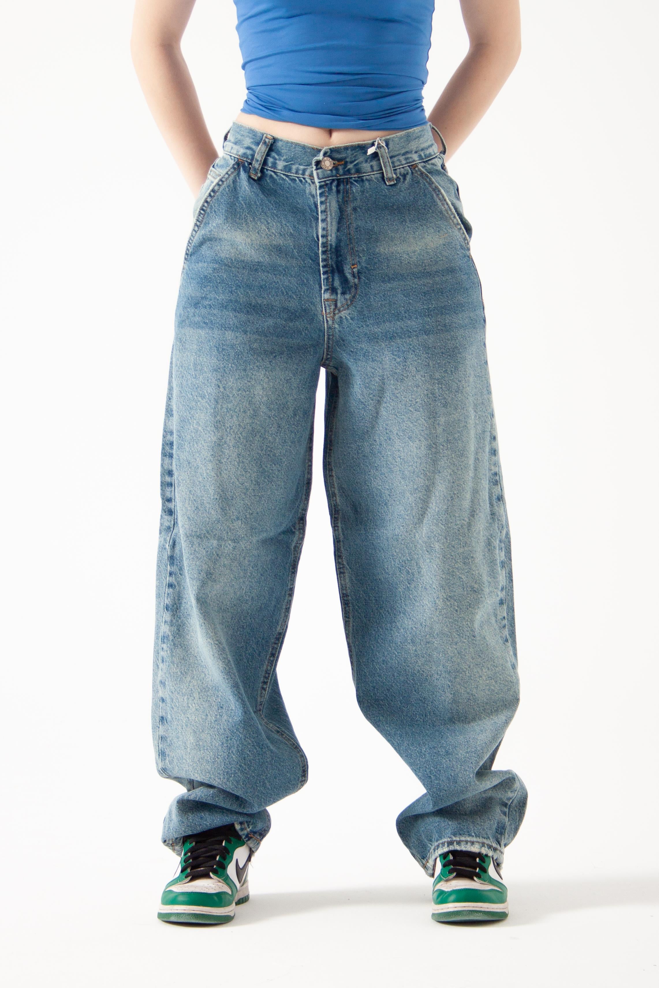 Mavi Tint Skater Jean