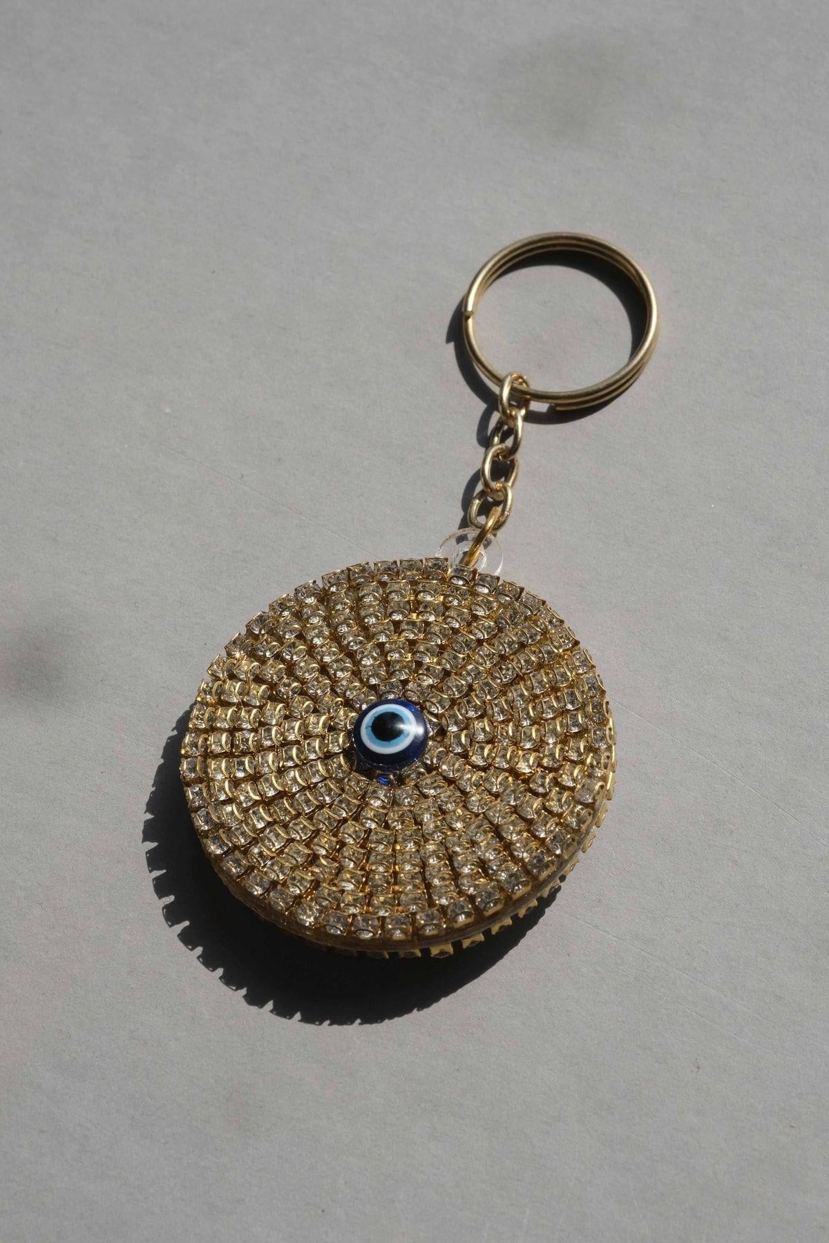 Gold Nazar Anahtarlık