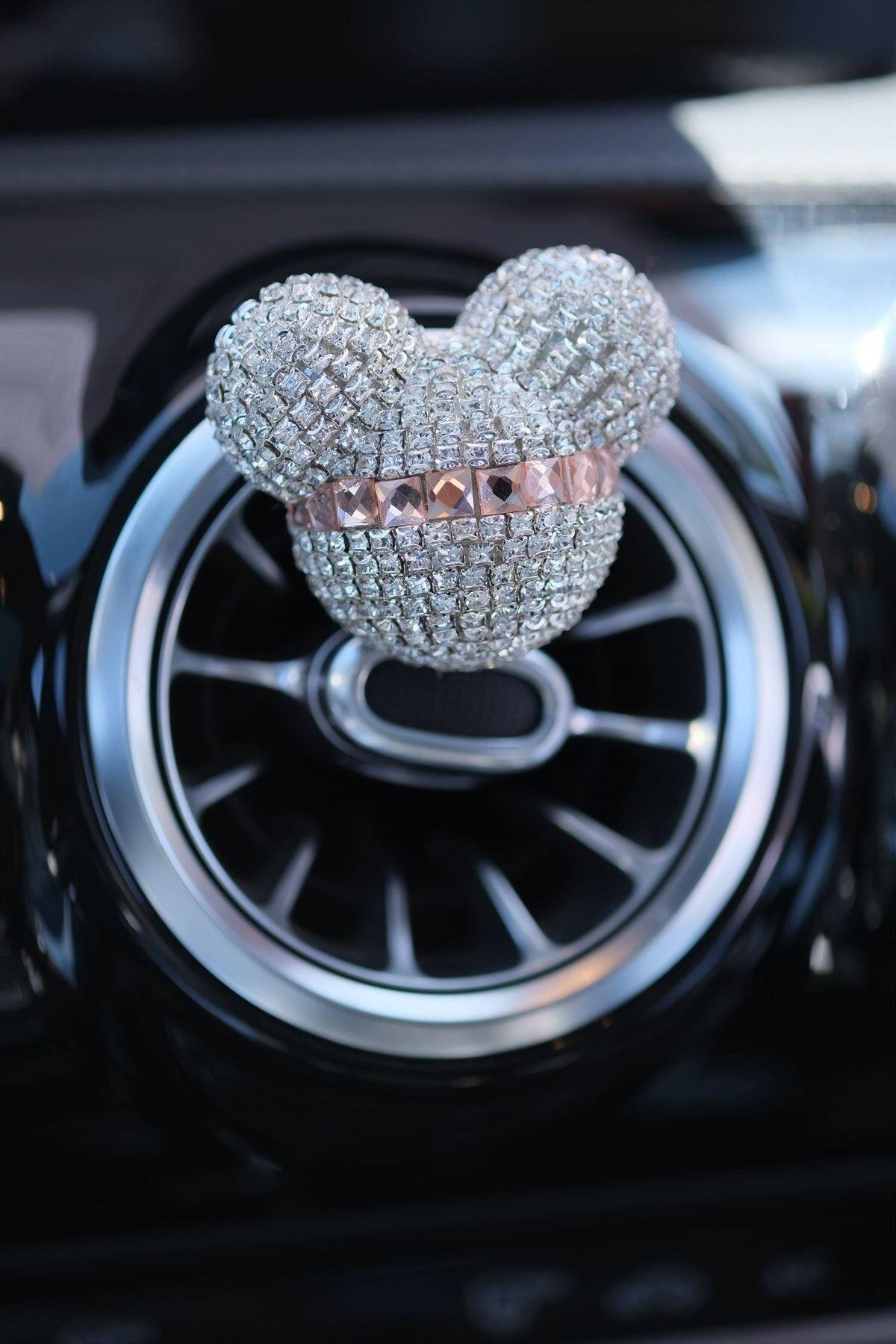Panda Koku Gümüş Taş & Rose Gold Baget Taş