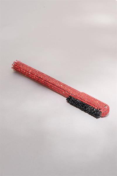 Kırmızı Swarovski Taşlı Tükenmez Kalem
