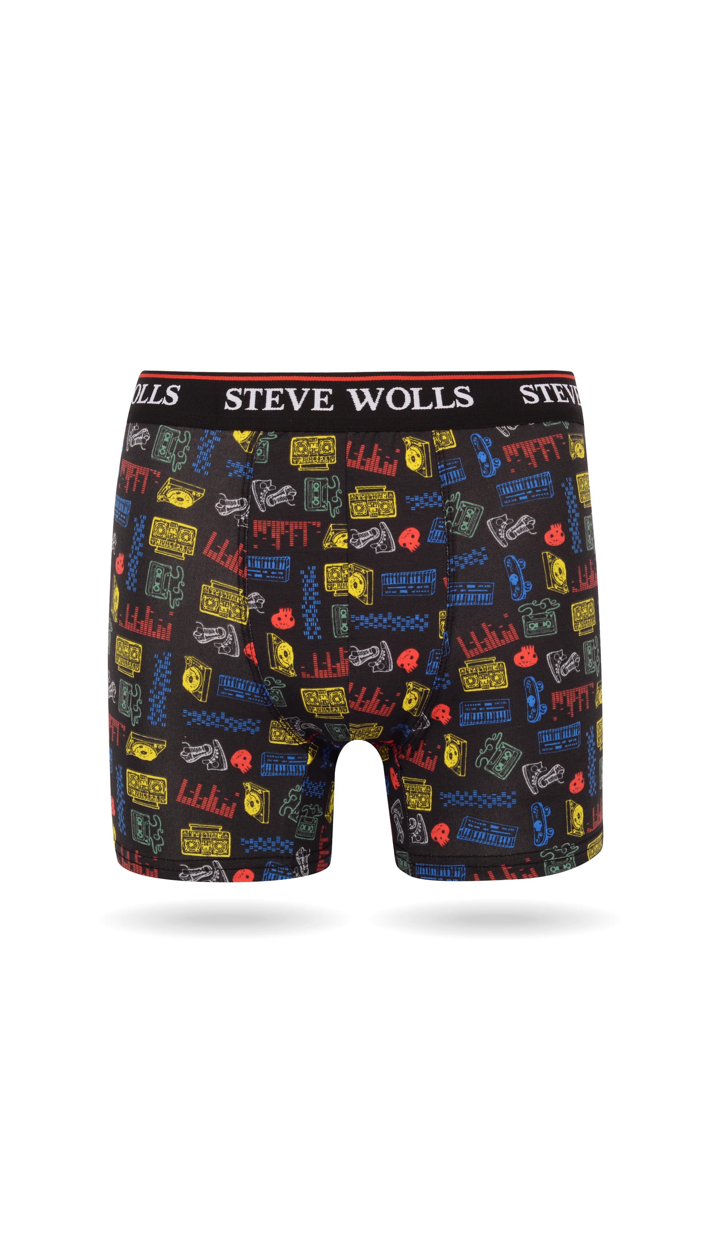 Tekno Desenli Boxer - 2014