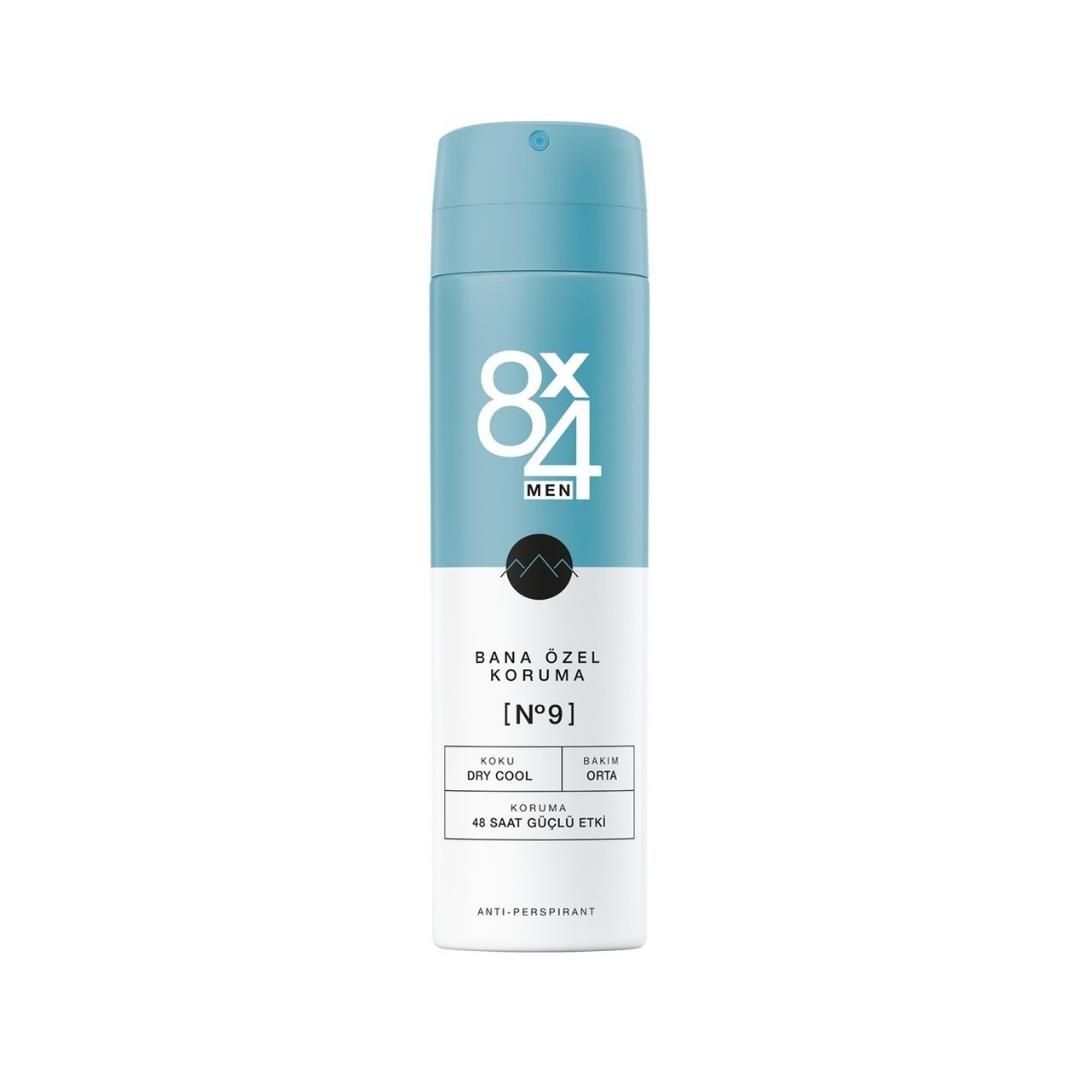 8X4 Men Deo Dry Cool 150 Ml.