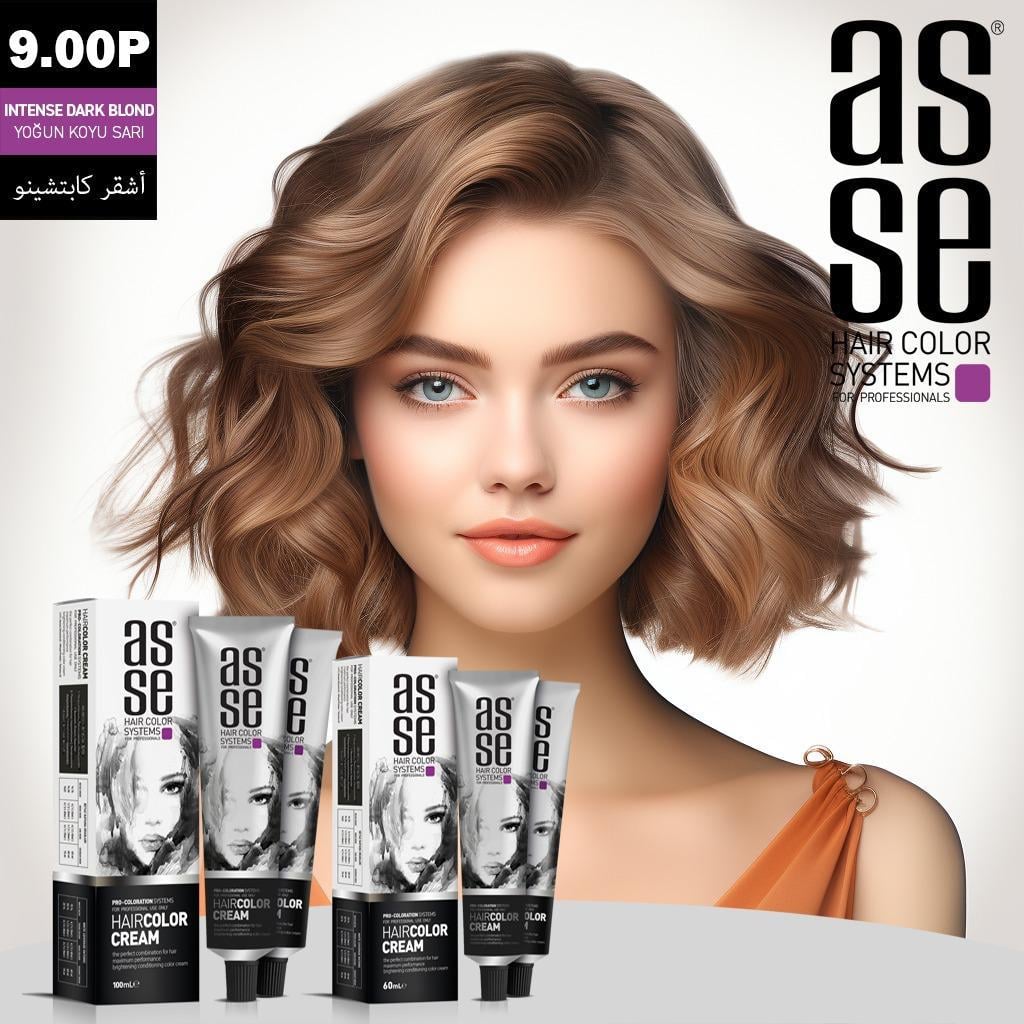 Asse Tüp Boya 60ml 9.00P Yoğun Koyu Sarı