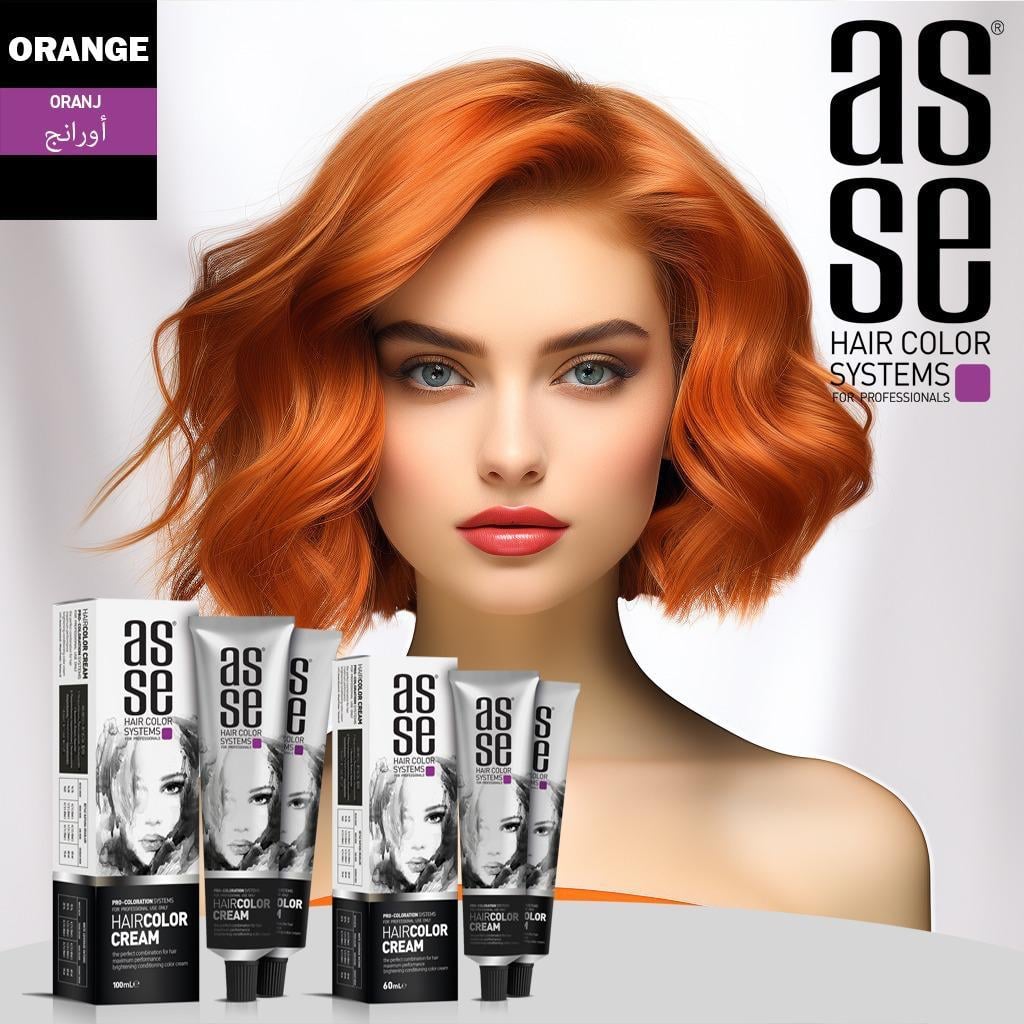 Asse Tüp Saç Boyası 60Ml Orange