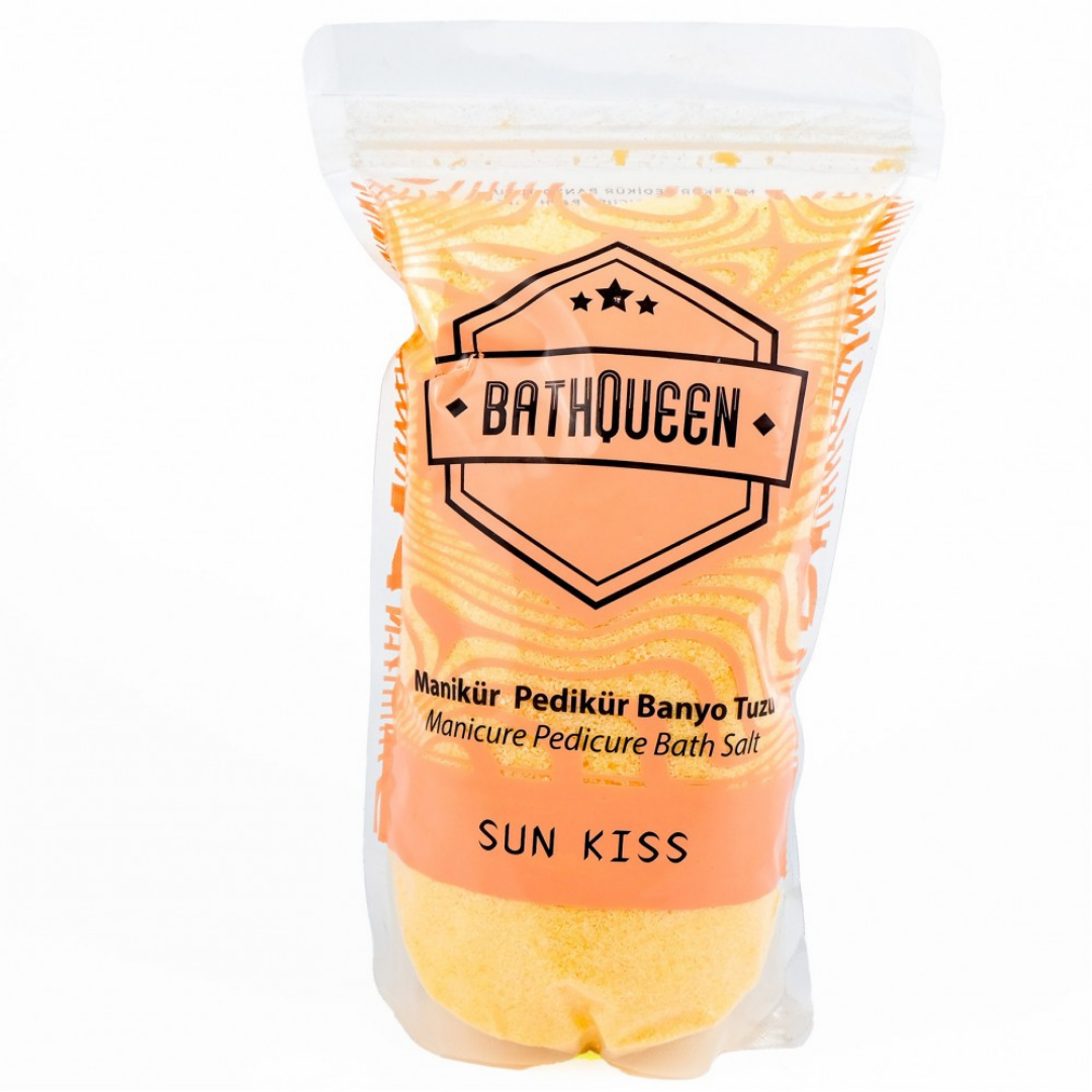Bathqueen Manikür-Pedikür Tuzu 1000gr. Sun Kiss