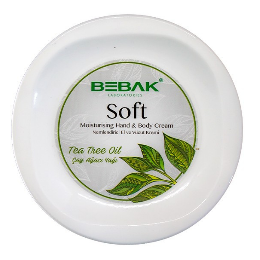 Bebak Çay Ağacı Yağı Bakım Kremi 300 Ml.