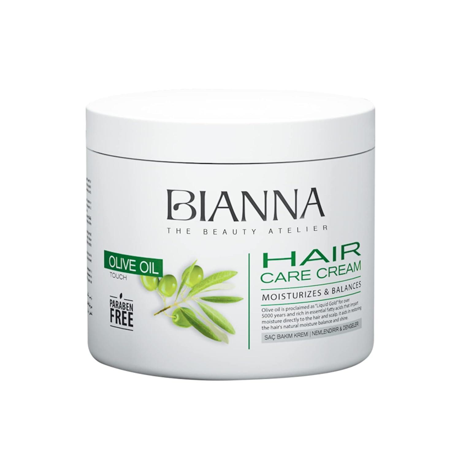 BIANNA HAIR CREAM OLIVE OIL 500ML.