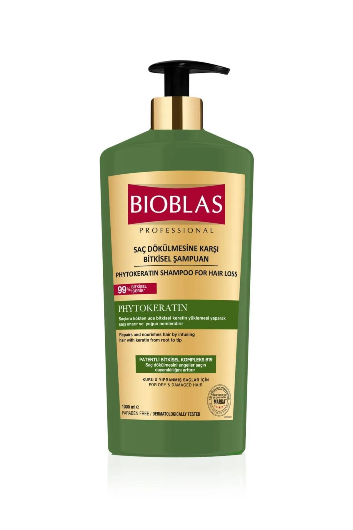 BIOBLAS PHYTOKERATIN ŞAMPUAN 1000 ML.