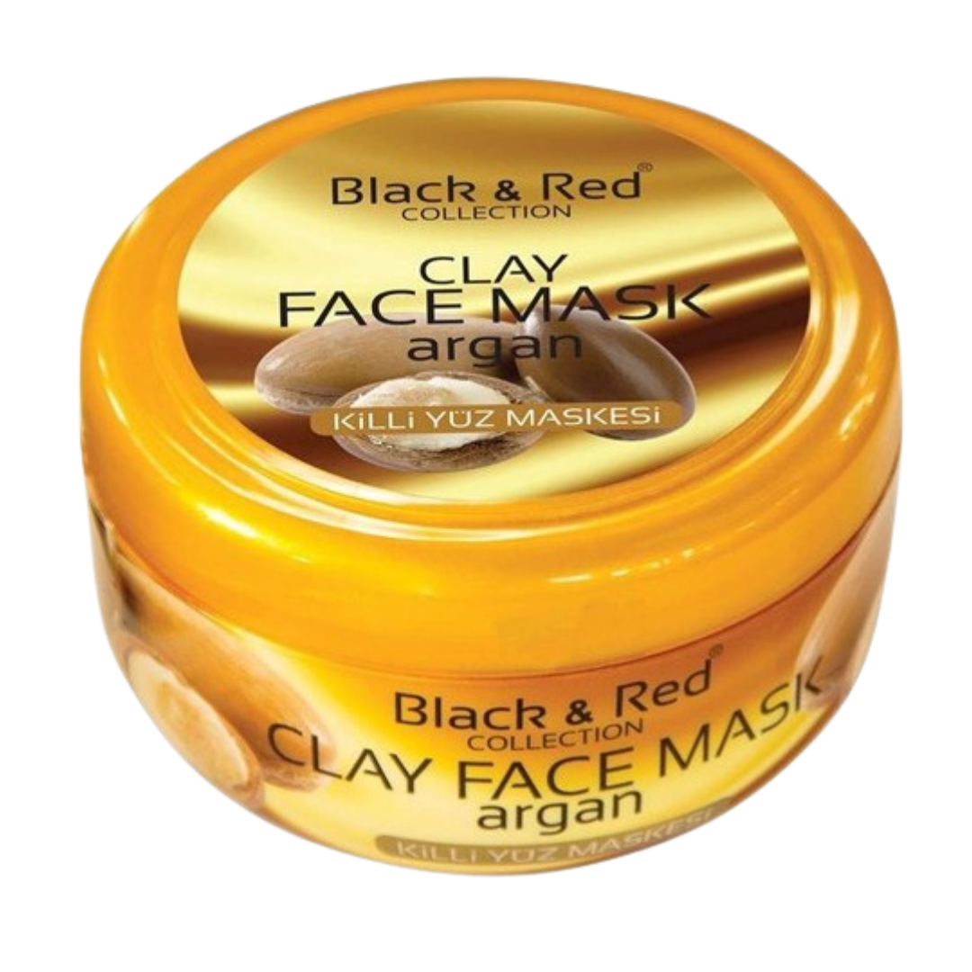 Black&Red Clay Face Mask 400gr. Argan