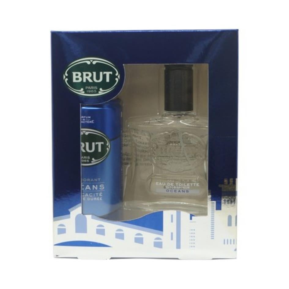 Brut Edt+ Oceans Deodorant Set