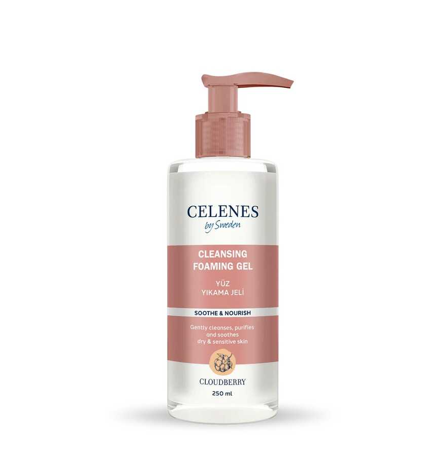 Celenes Yüz Yıkama Jeli 250ml Köpük Cloudberry