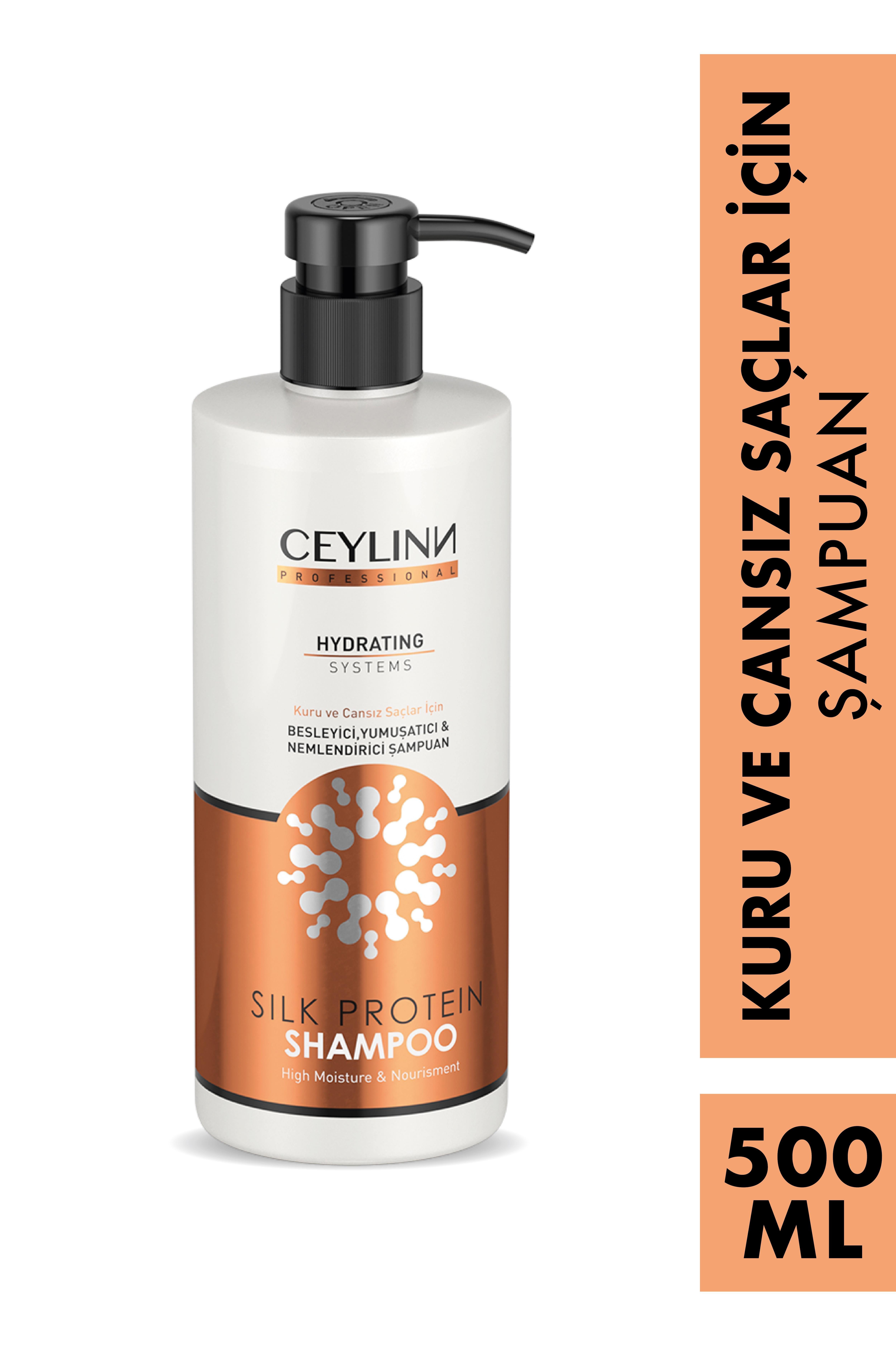 CEYLINN SAMPUAN SILK PROTEIN 500ML.