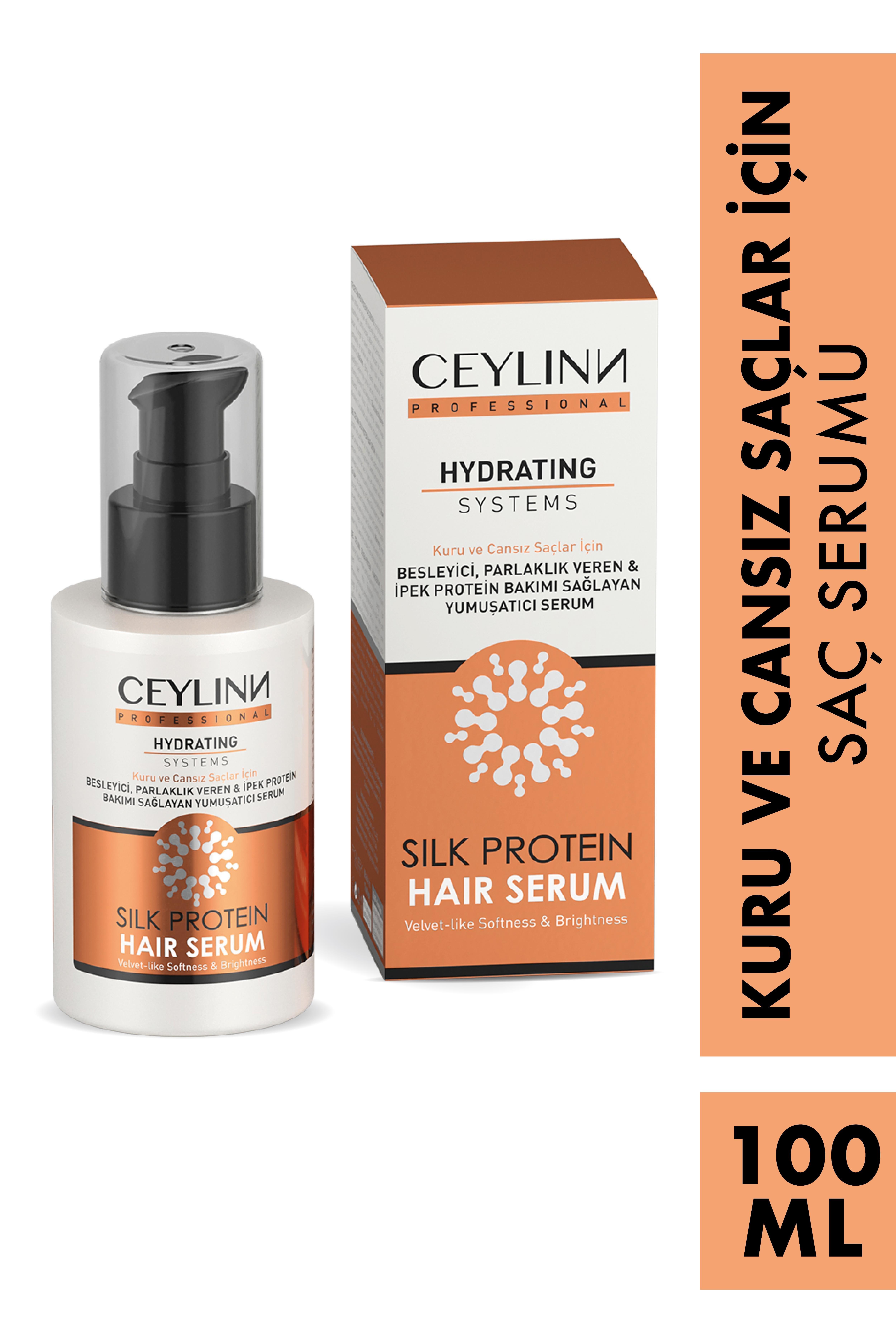 CEYLINN SERUM SILK PROTEIN 100ML.
