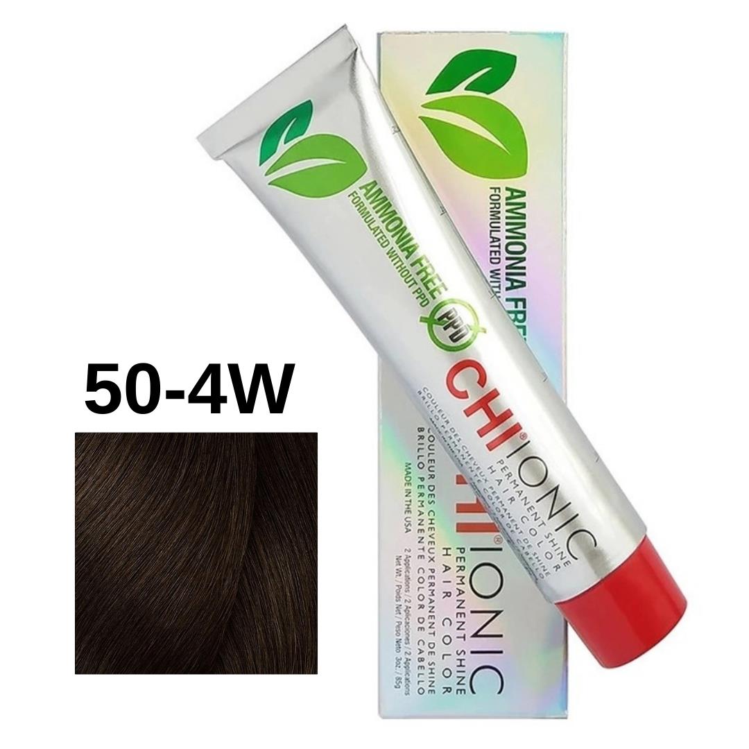 CHI IONIC COLOR 50-4W DARK NATURAL WARM BROWN