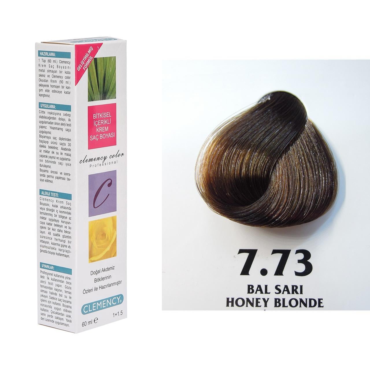 CLEMENCY TÜP BOYA 7-73 BAL SARI 60 ML.