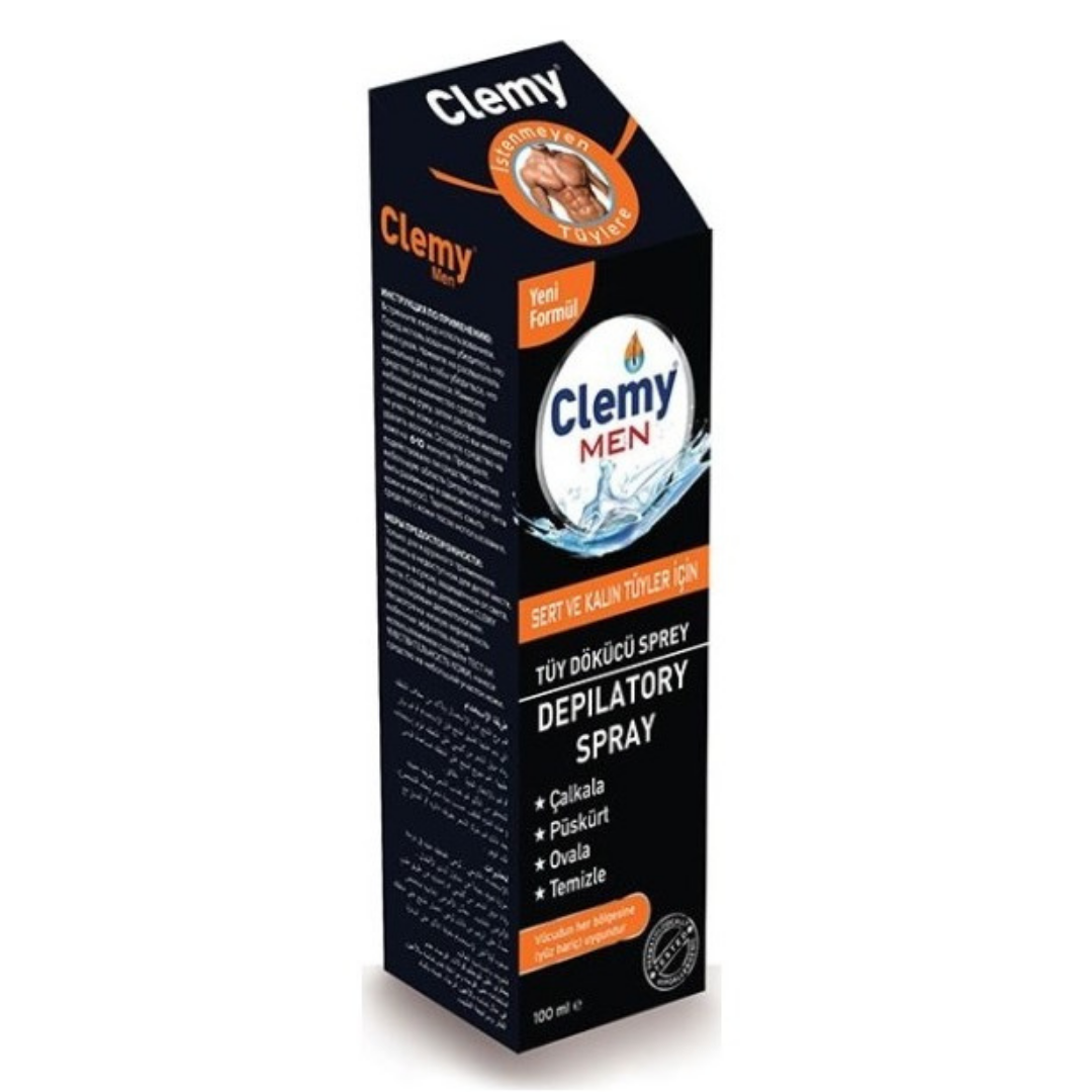 Clemy Men Sert Ve Kalın Tüyler Tüy Dökücü 100 Ml.
