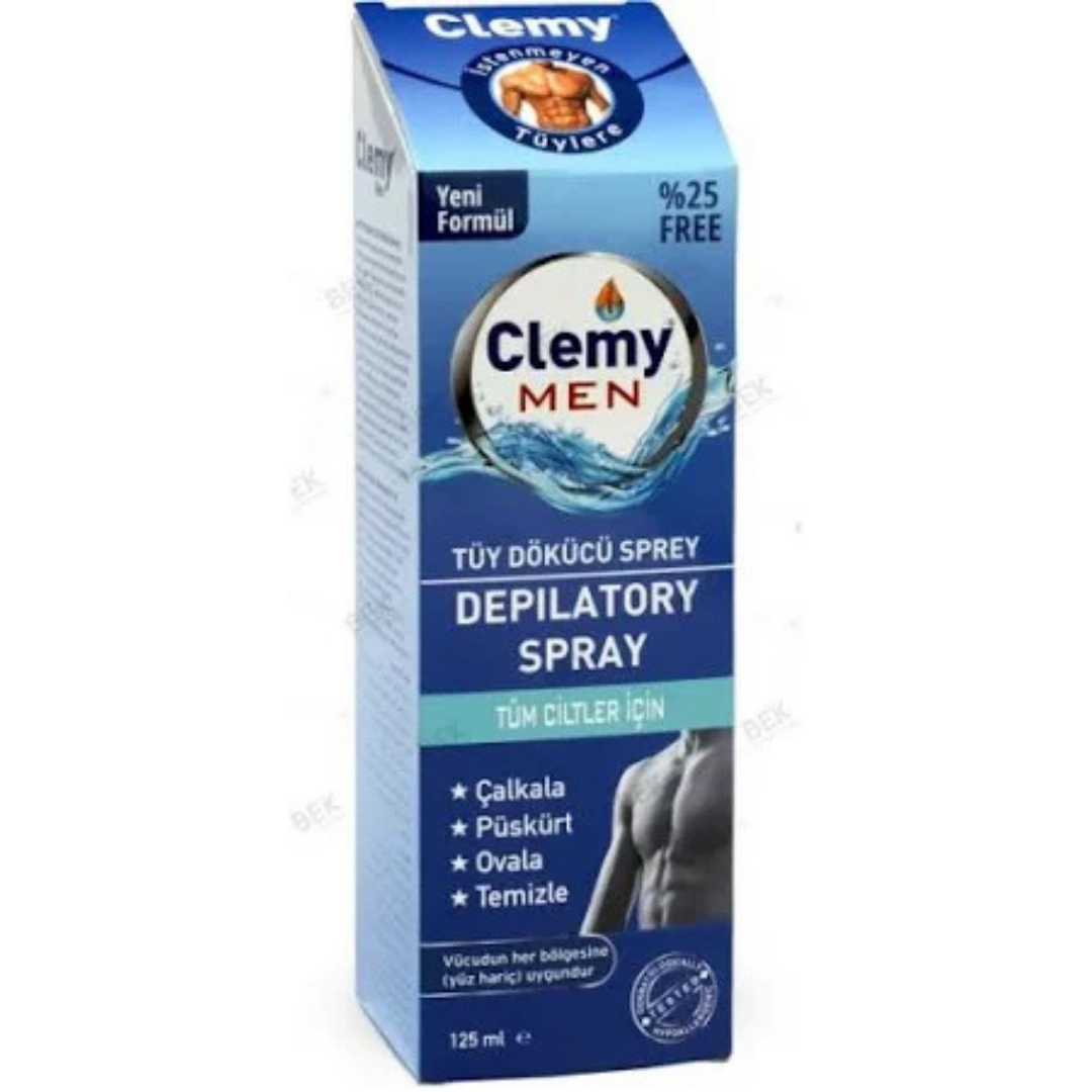 Clemy Men Tüm Ciltler İçin Tüy Dökücü 100 Ml.