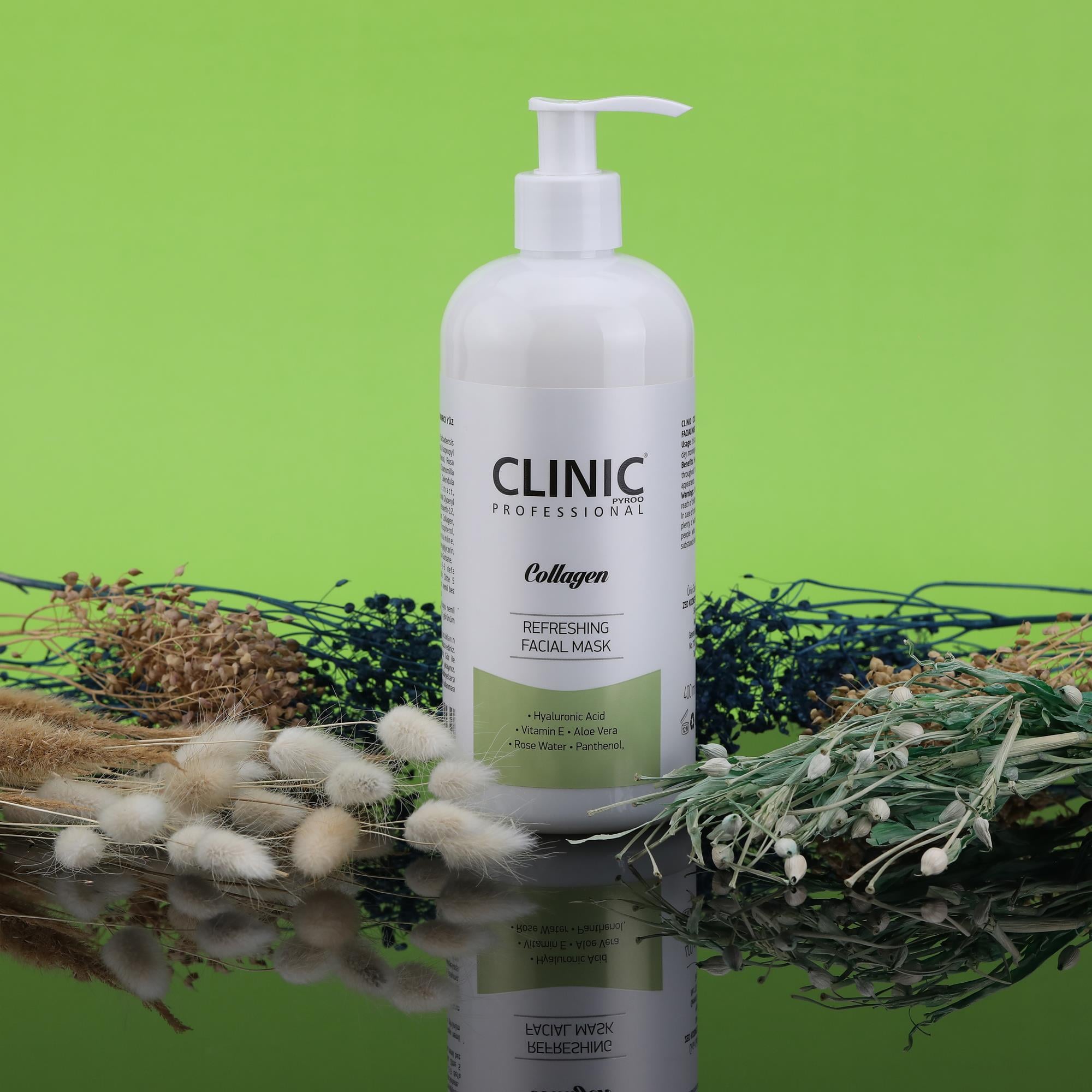 CLINIC FACE MASK 400ml. COLLAGEN