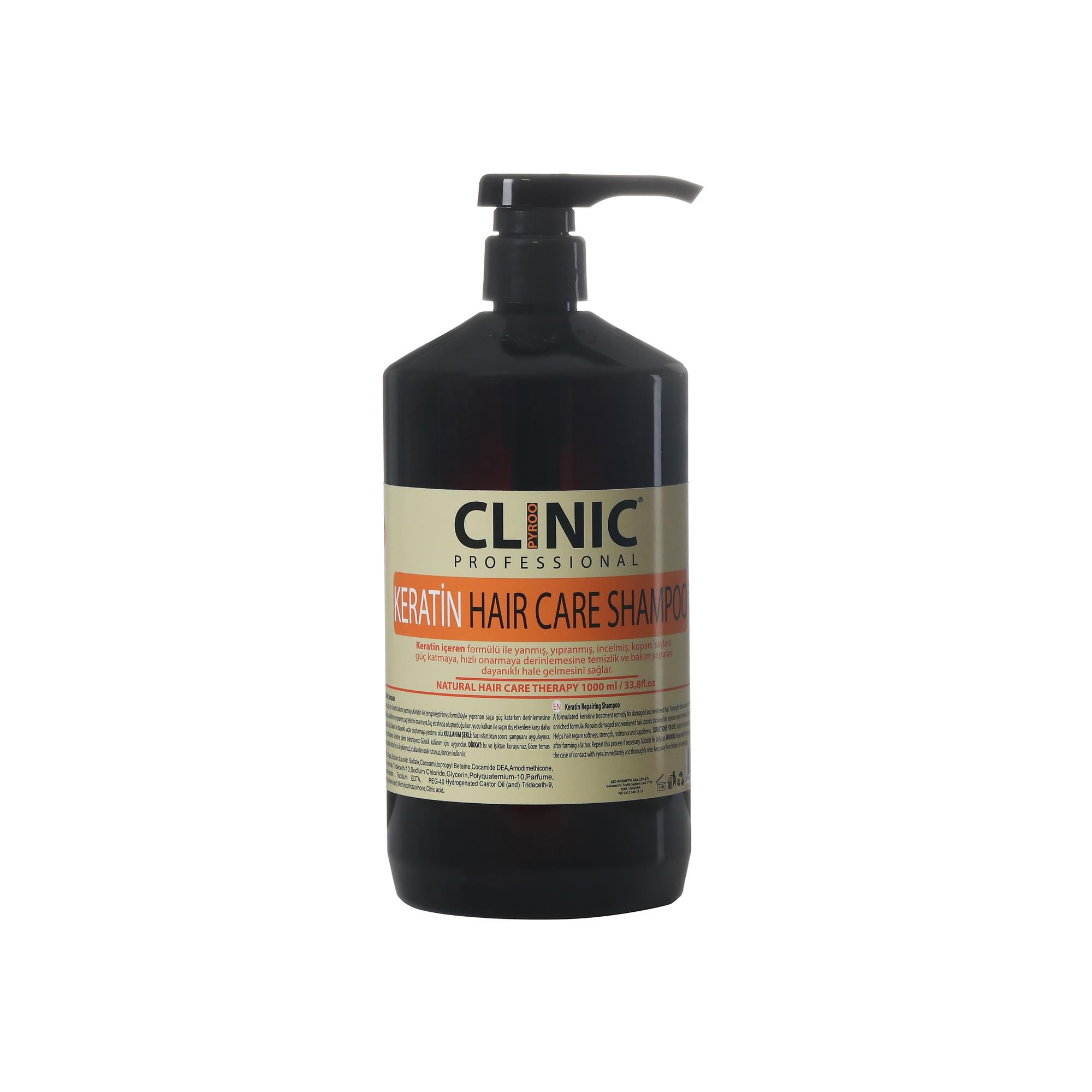 CLINIC ŞAMPUAN 1000ml. KERATIN