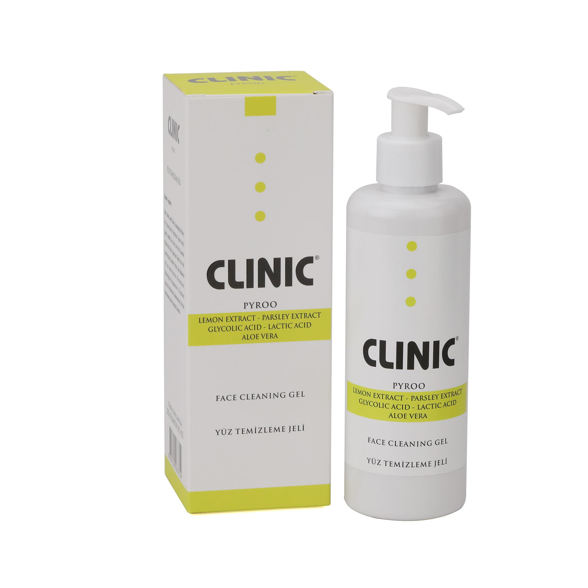 CLINIC YÜZ TEMİZLEME JELİ 250ml.