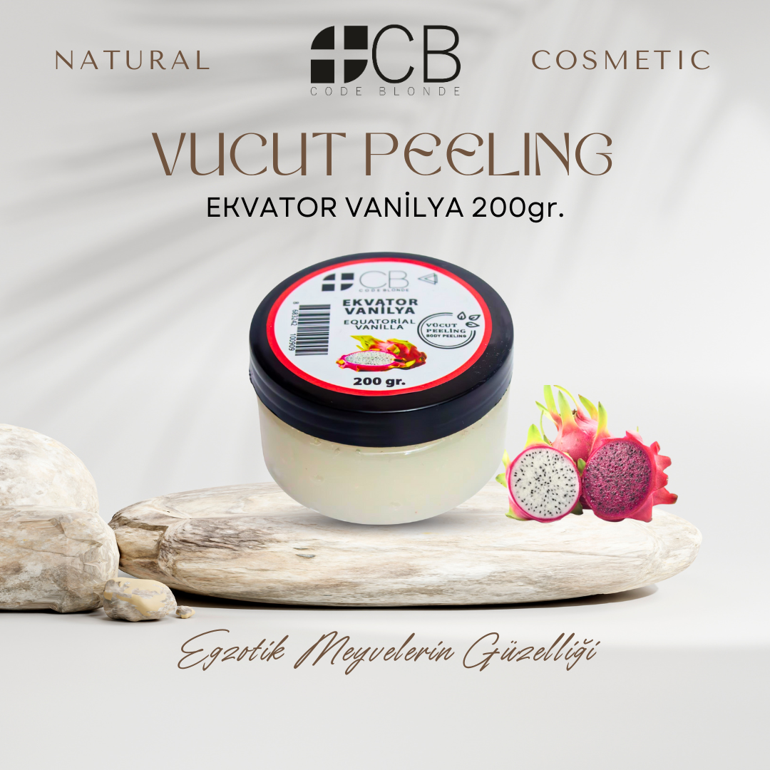 Code Blonde Peeling 200gr. Ekvator Vanilya