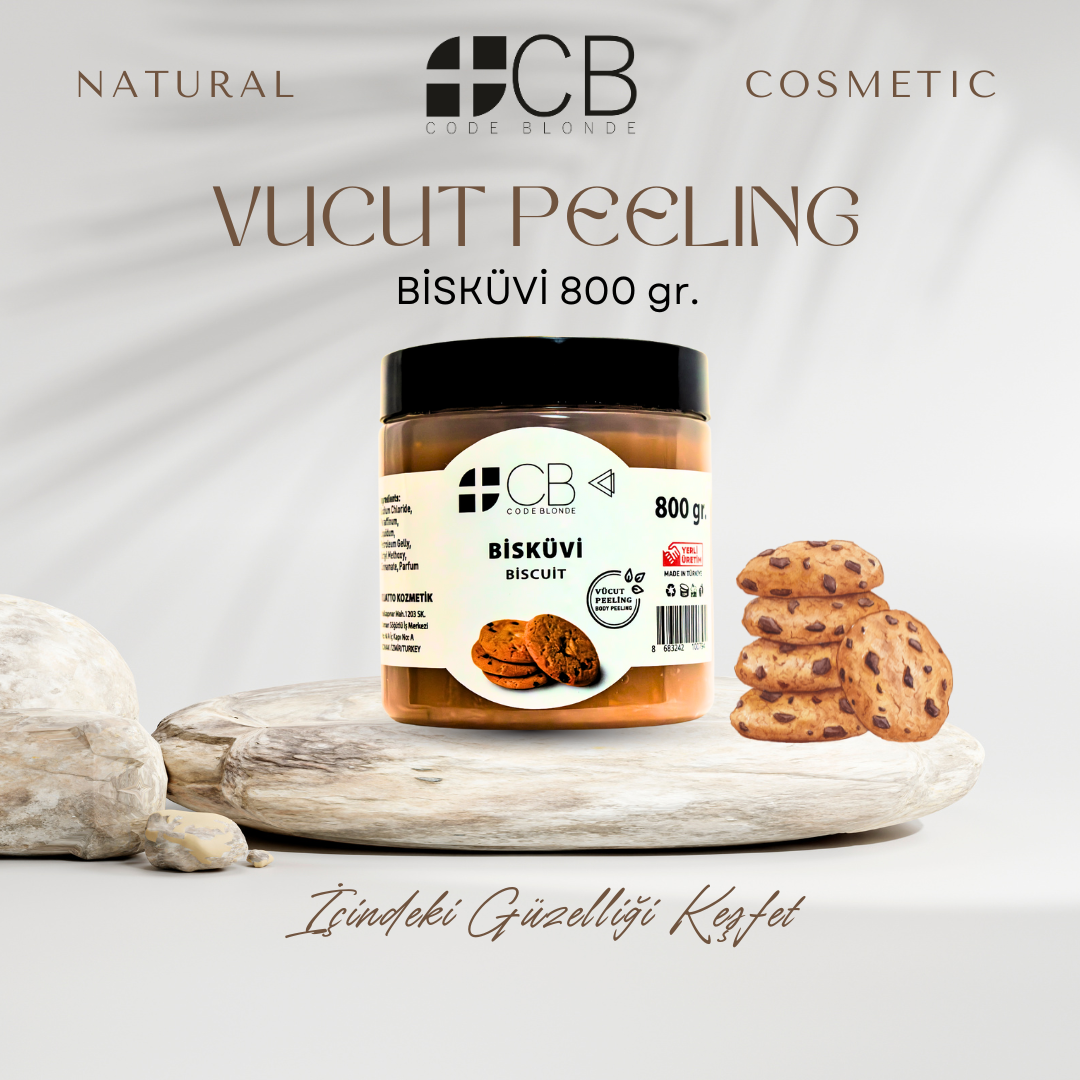 Code Blonde Peeling 800gr. Bisküvi