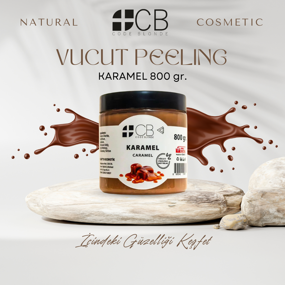 Code Blonde Peeling 800gr. Karamel