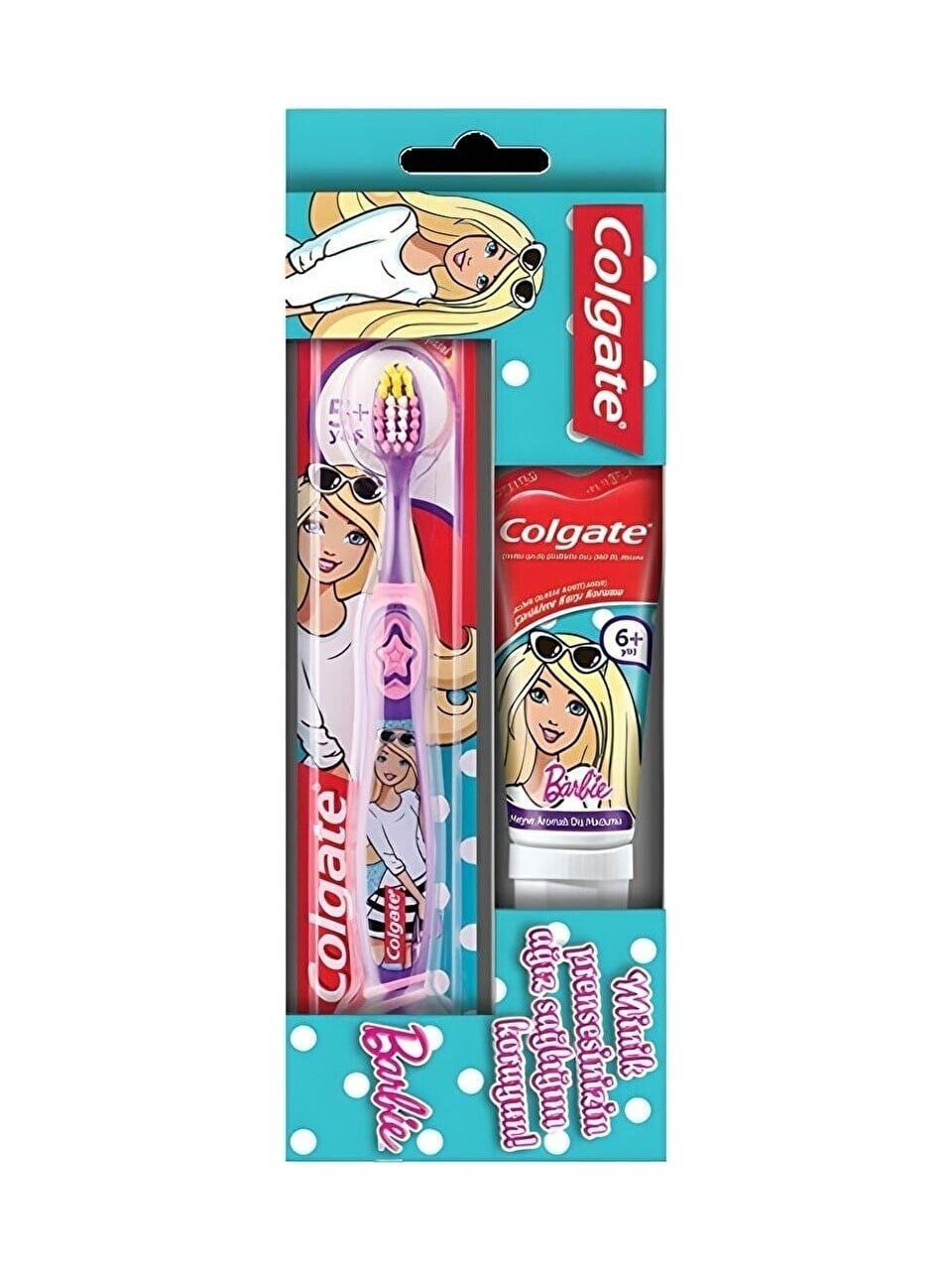 Colgate Çocuk Diş Macunu + Diş Fırçası Barbie 75ml
