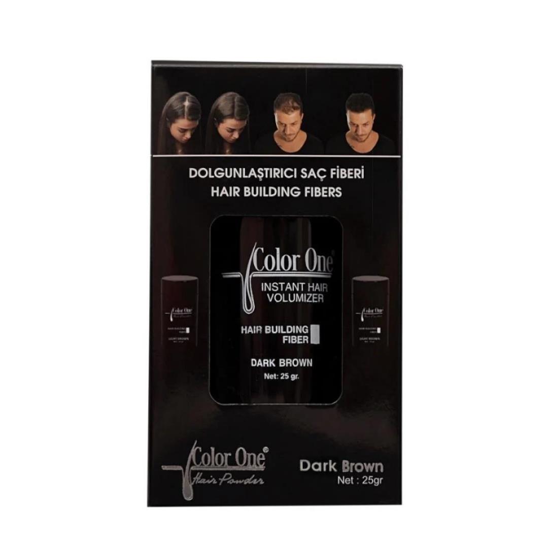 Color One Hair Building Fiber Dark Brown 25gr.