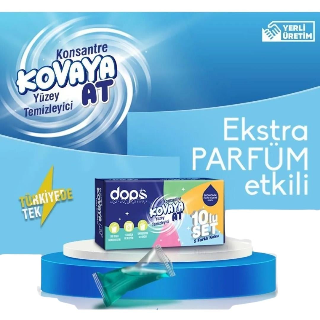 DOPS YÜZEY TEMİZLEYİCİ 10'LU SET