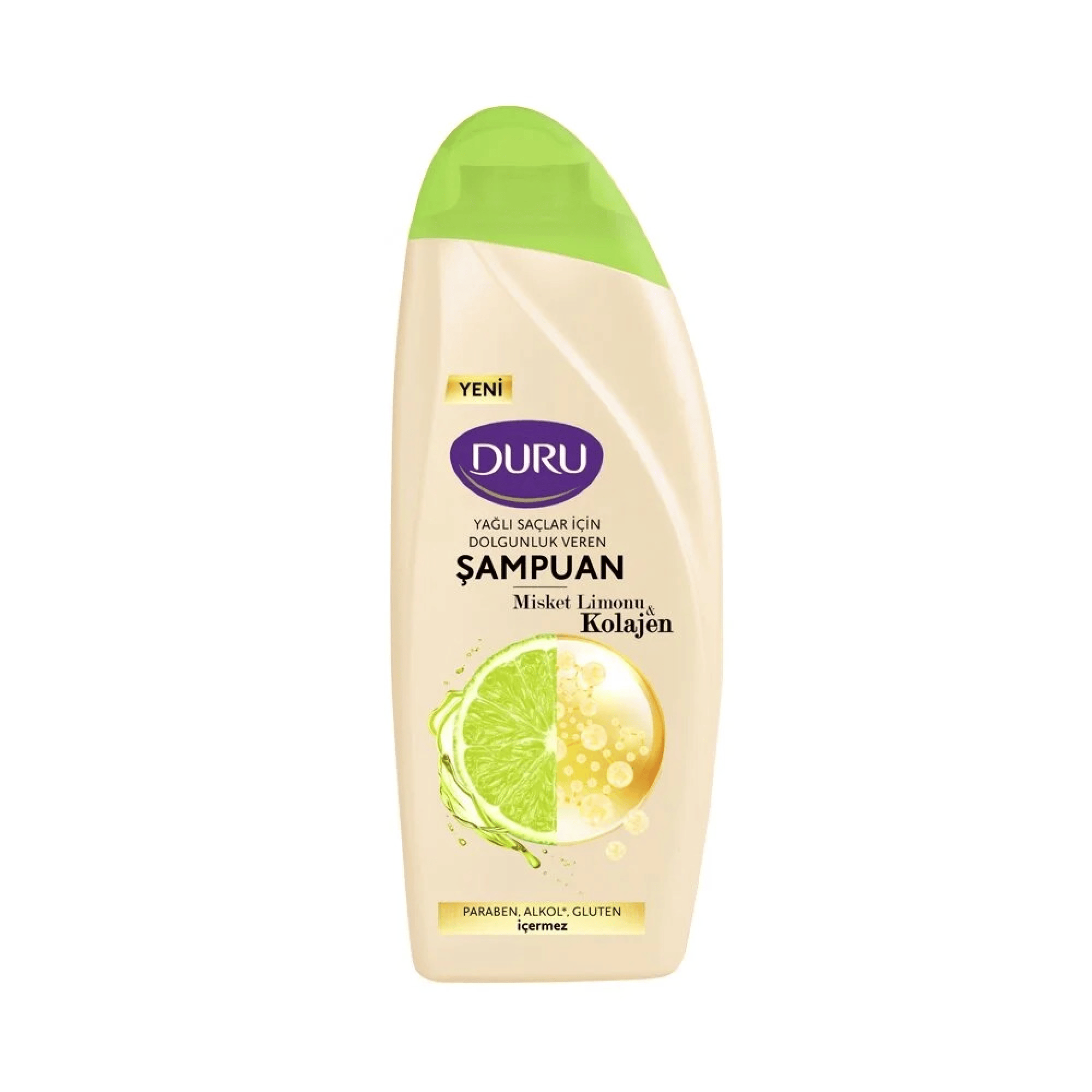 DURU MİSKET LİMONU&KOLAJEN ŞAMPUAN 500 ML.