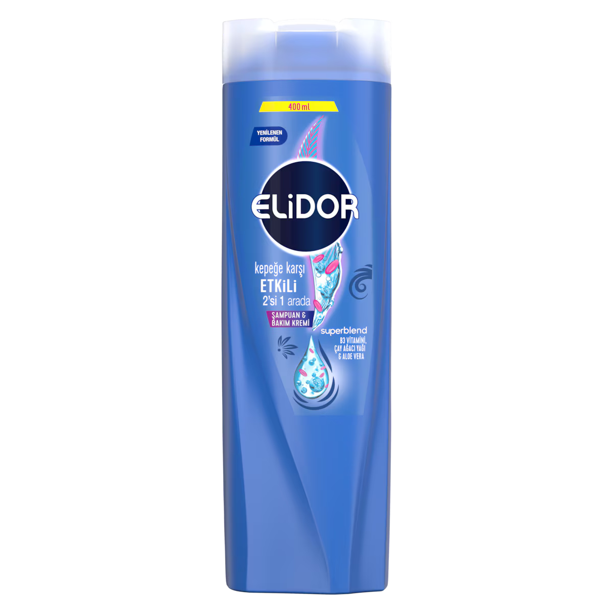 ELİDOR 2IN1 KEPEĞE KARŞI ŞAMPUAN 400 ML.