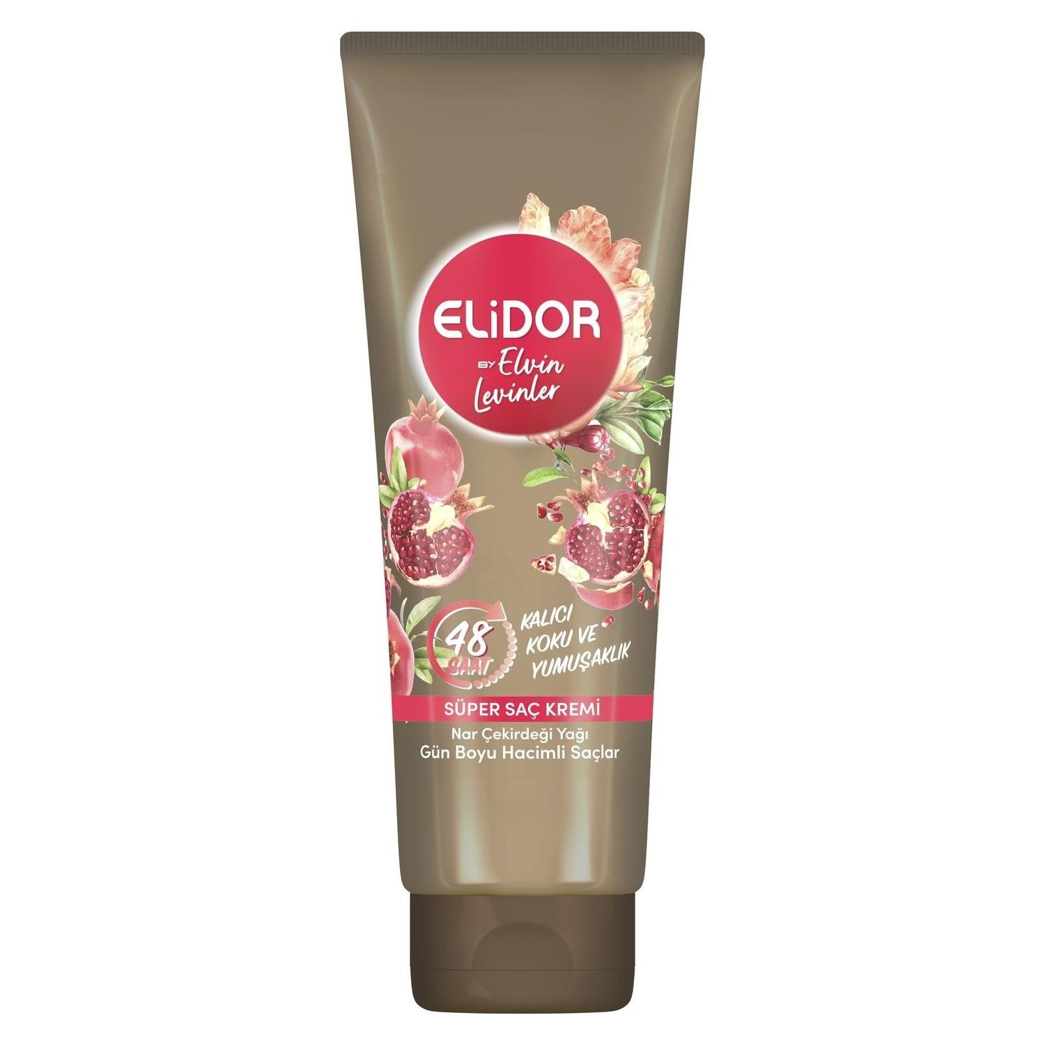 ELİDOR NAR ÇEKİRDEĞİ YAĞI SÜPER SAÇ KREMİ 170 ML.