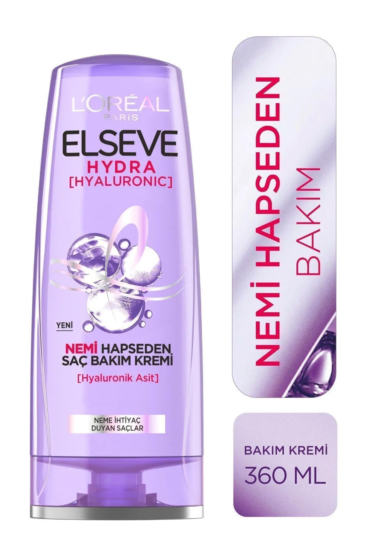 ELSEVE SAÇ KREMİ 390ml. HYDRA NEMİ HAPSEDEN