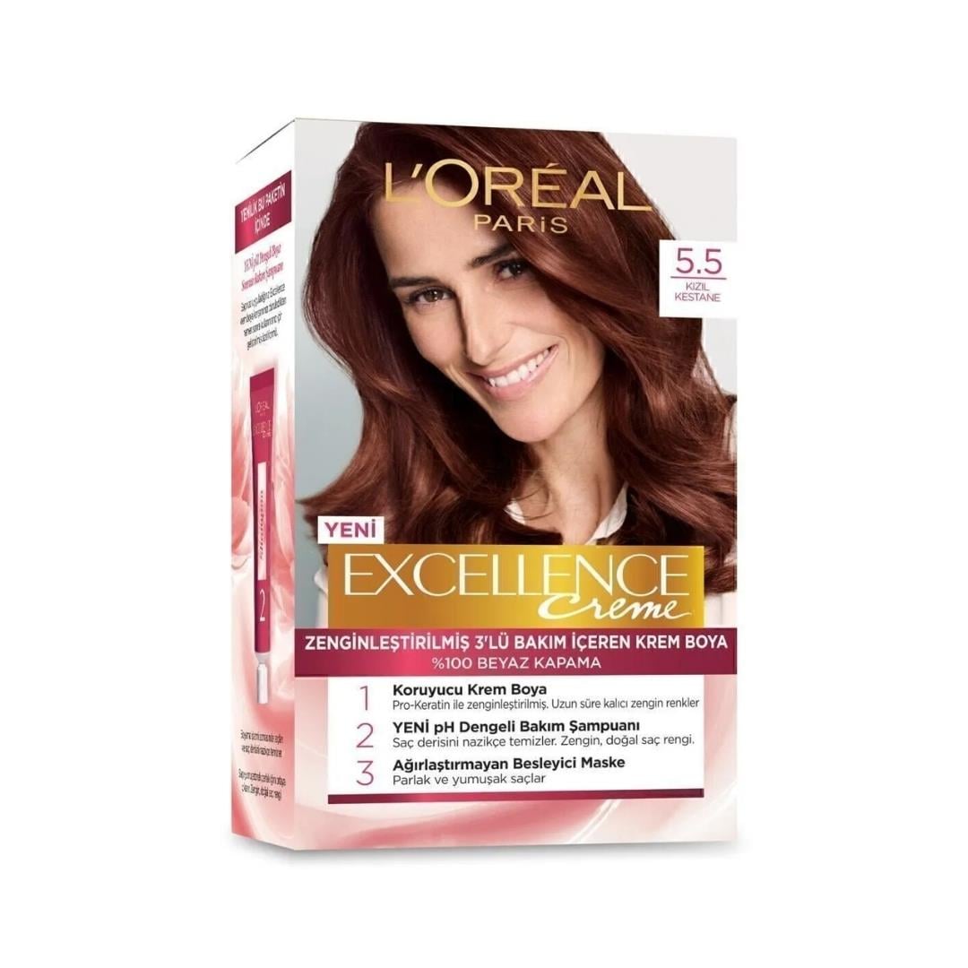 Excellence Saç Boyası Creme 5-5