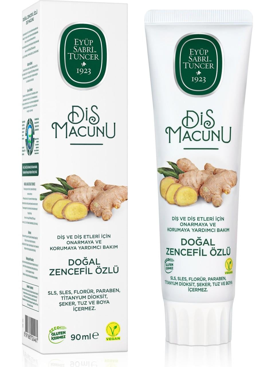 Eyüp Sabri Tuncer Diş Macunu 90ml. Zencefil Özlü