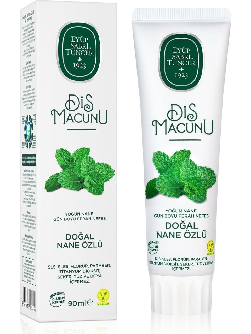 Eyüp Sabri Tuncer Diş Macunu 90ml. Nane Özlü
