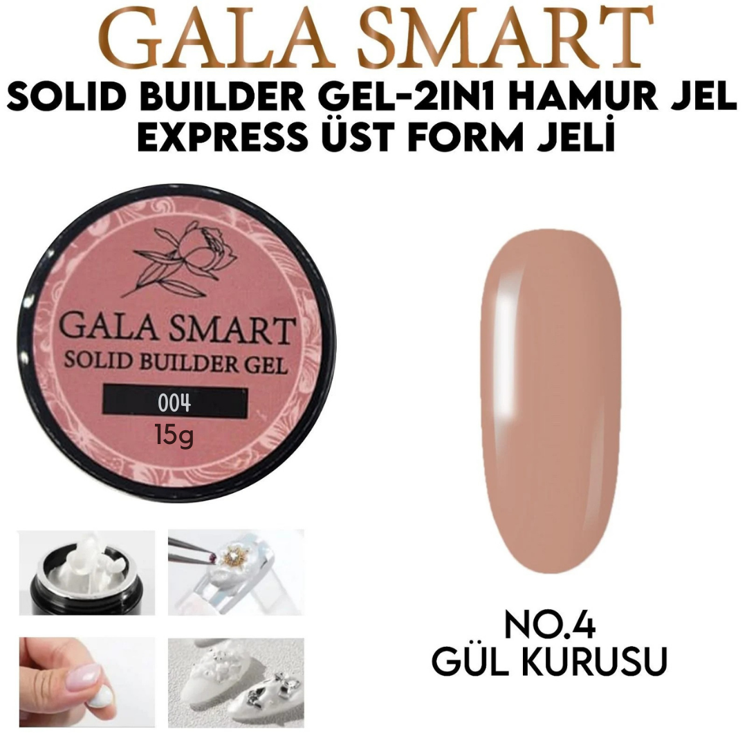 Gala Smart Solid Builder Gel 15gr. 004