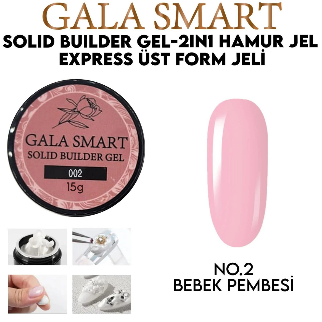 Gala Smart Solid Builder Gel 15gr. 002