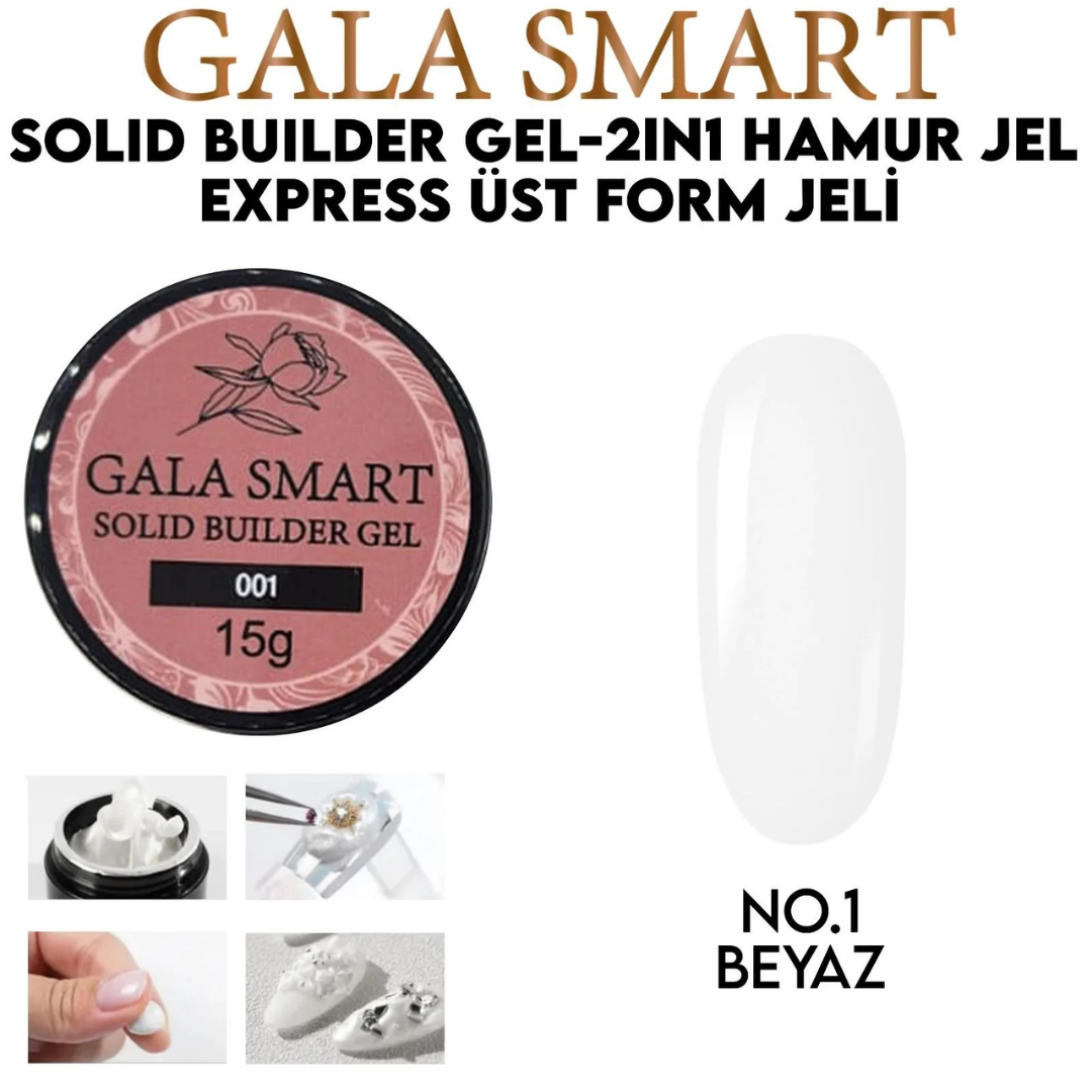 Gala Smart Solid Builder Gel 15gr. 001