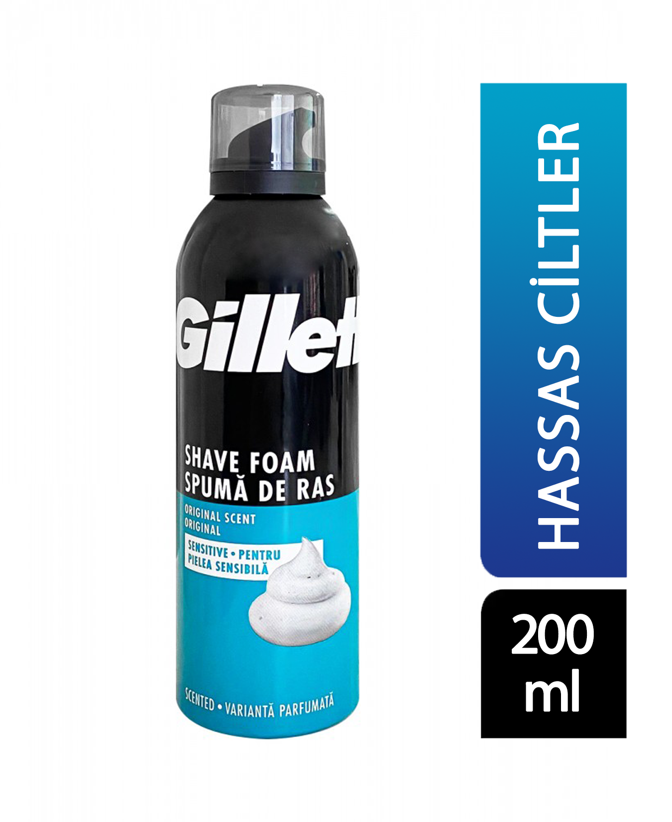 Gillette Köpük 200ml. Original