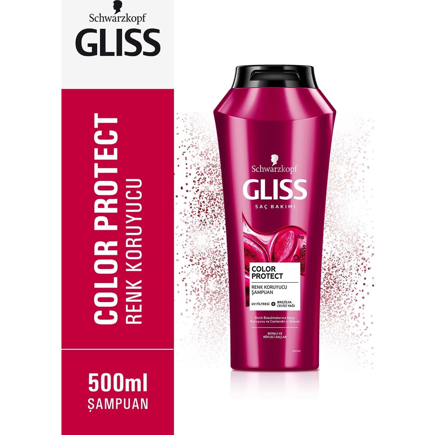 GLISS RENK KORUYUCU ŞAMPUAN 500 ML.