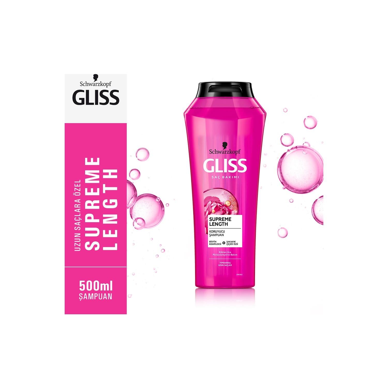 GLISS SUPREME LENGHT ŞAMPUAN 500 ML.