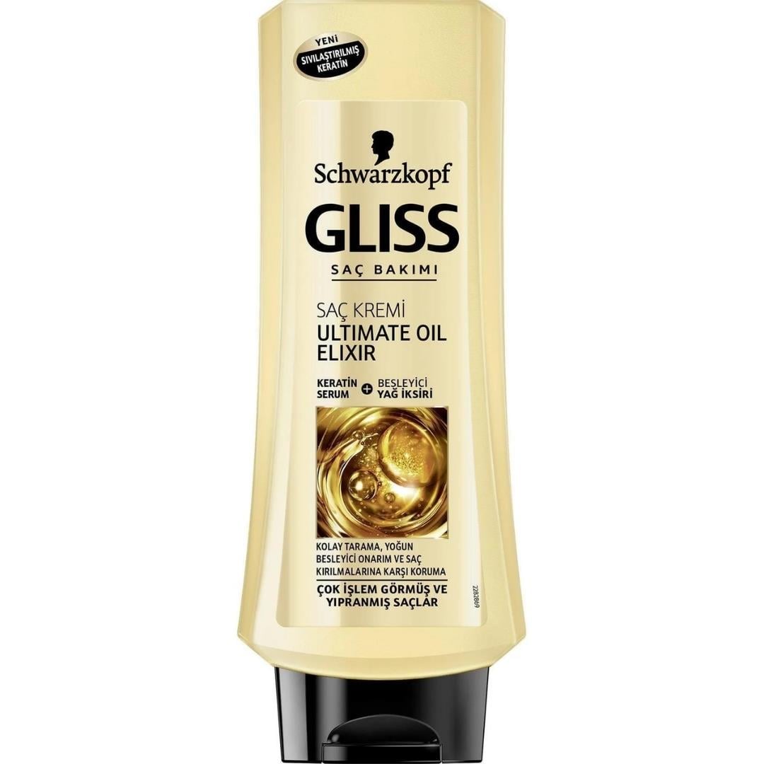 GLISS ULTIMATE OIL ELIXIR SAÇ KREMİ 360 ML.