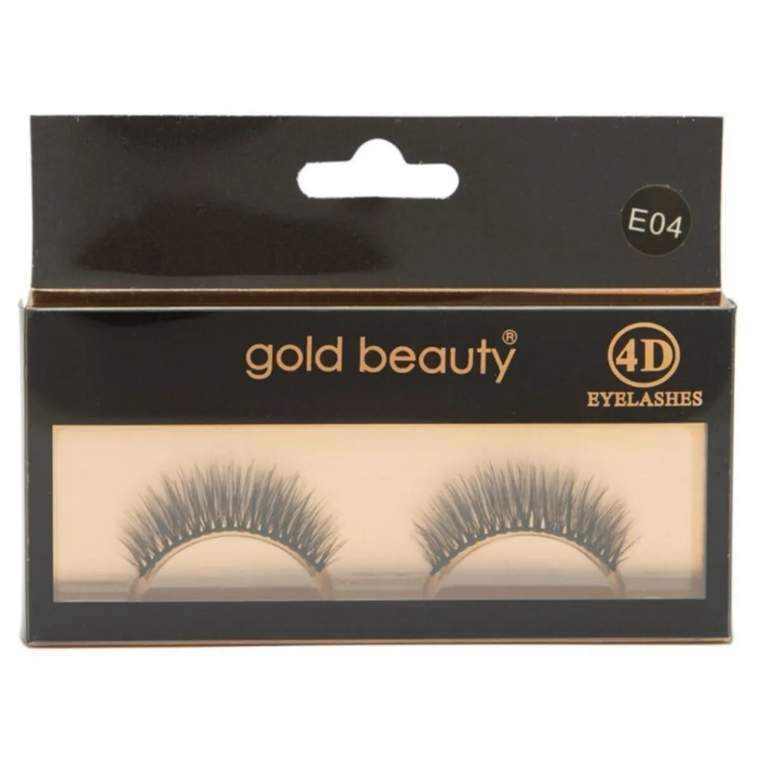 Gold Beauty 4D Eyelashes E04 Takma Kirpik