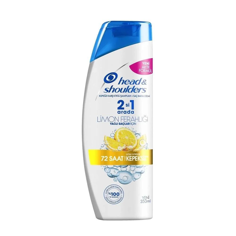 HEAD&SHOULDERS 2Sİ1 ARADA LİMON FERAHLIĞI 350 ML.