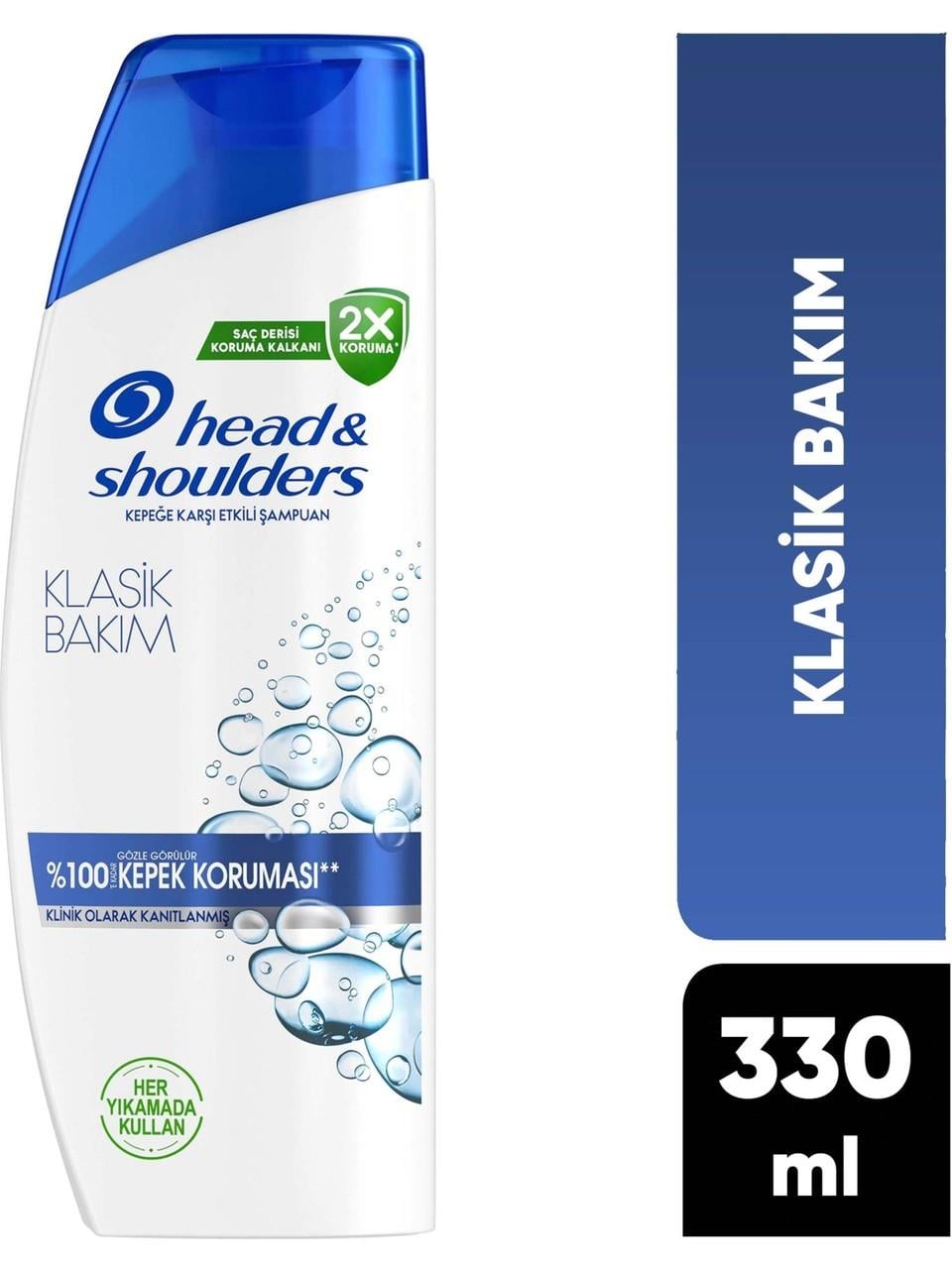 HEAD&SHOULDERS ŞAMPUAN 330ml. KLASİK BAKIM