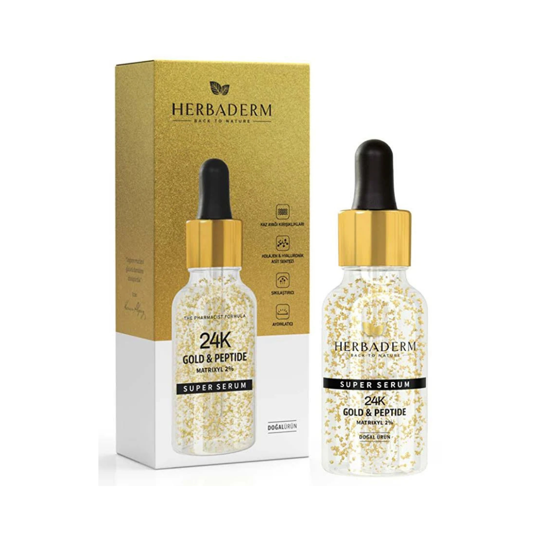 Herbaderm Superserum 24K Gold 30 Ml.